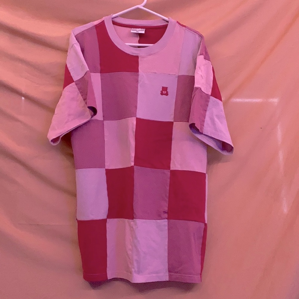Teddy Fresh Red Color Block Tee